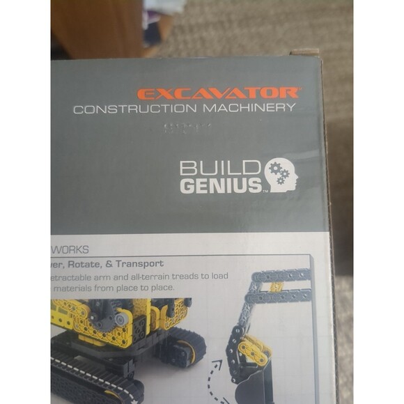 HEX Bug Vex Robotics 370 Piece Excavator Construction Machinery Kit Stem Toy - Picture 6 of 10